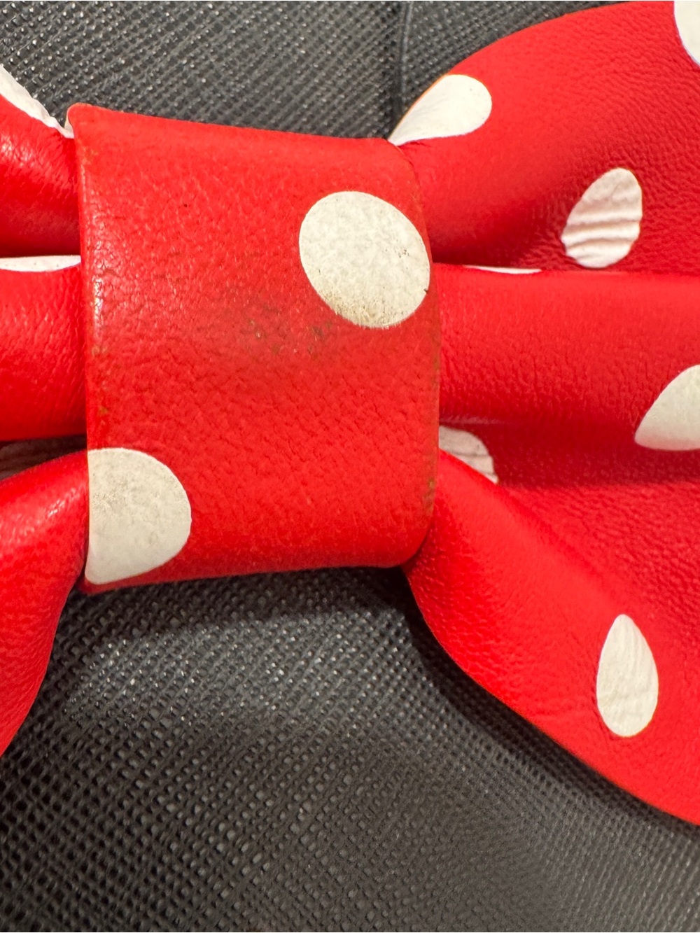 Kate Spade x Disney Minnie Mouse Neema Backpack Disney Red White Polka dots - Picture 11 of 11